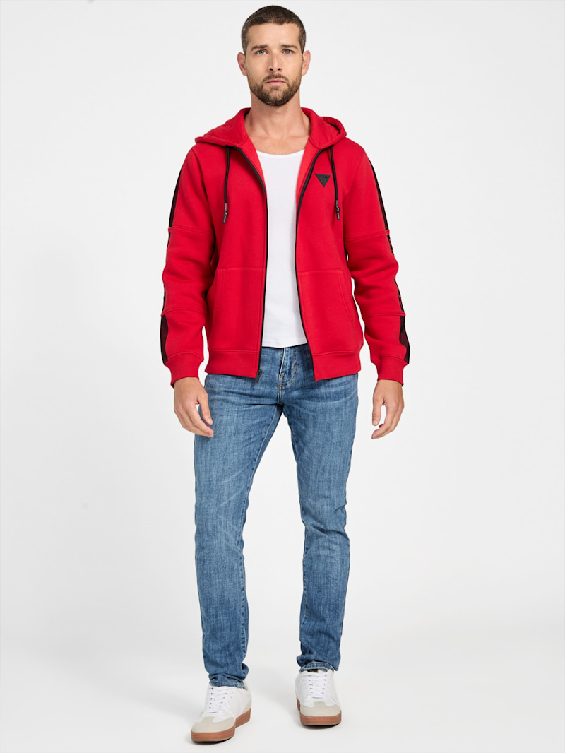 Isaac Full-Zip Hoodie | GUESS Factory