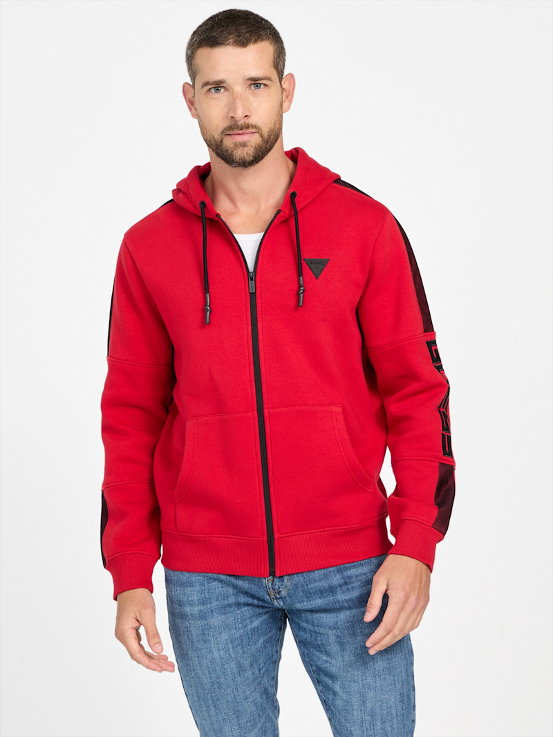 Isaac Full-Zip Hoodie | GUESS Factory