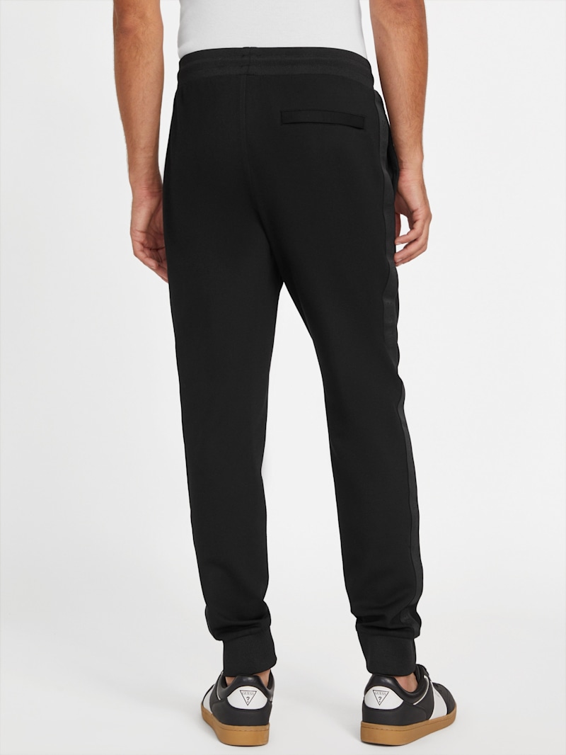 Genaro Logo-Tape Joggers | GUESS Factory