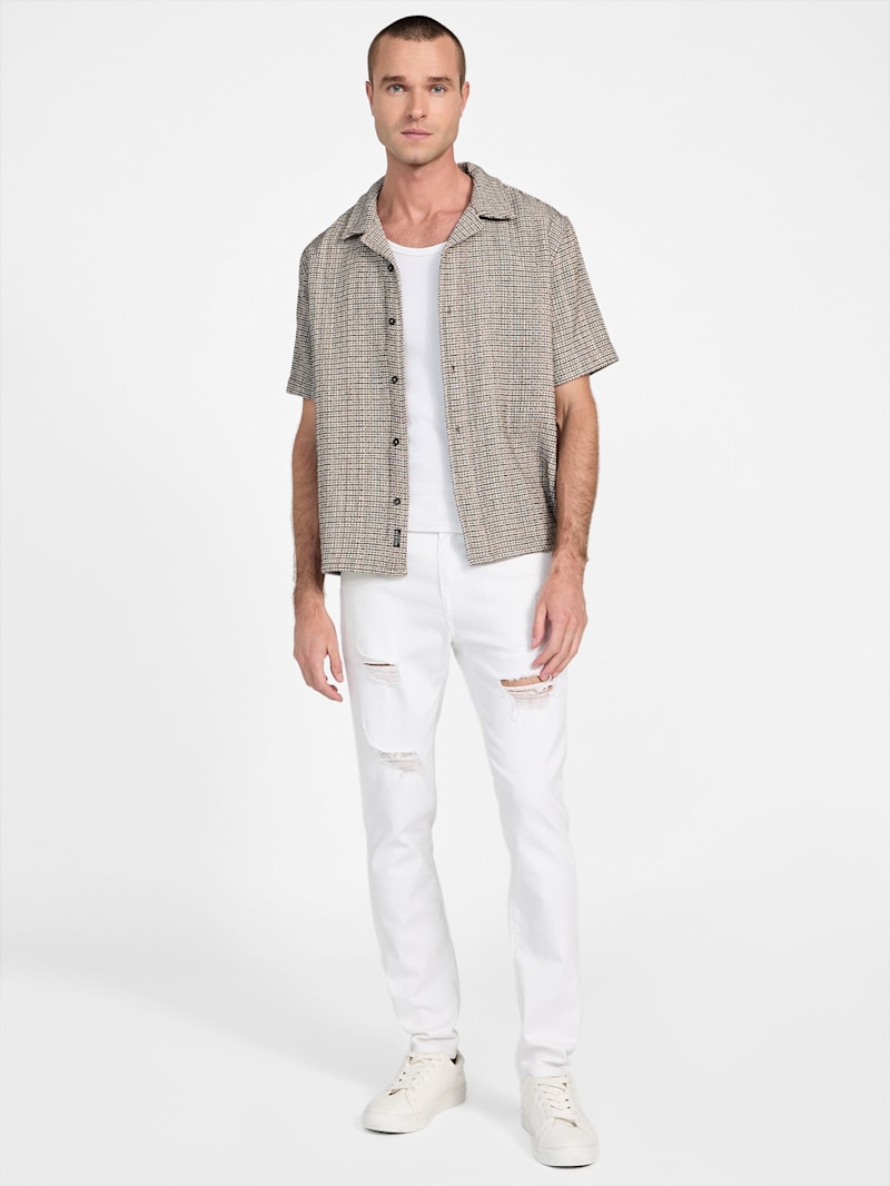 Jess Short-Sleeve Shirt | GUESS Factory