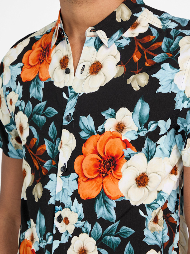 Trent Floral Shirt | GUESS Factory