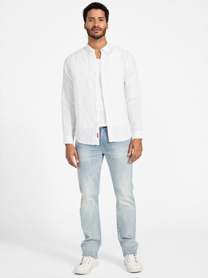 Eco Harris Linen Shirt | GUESS Factory