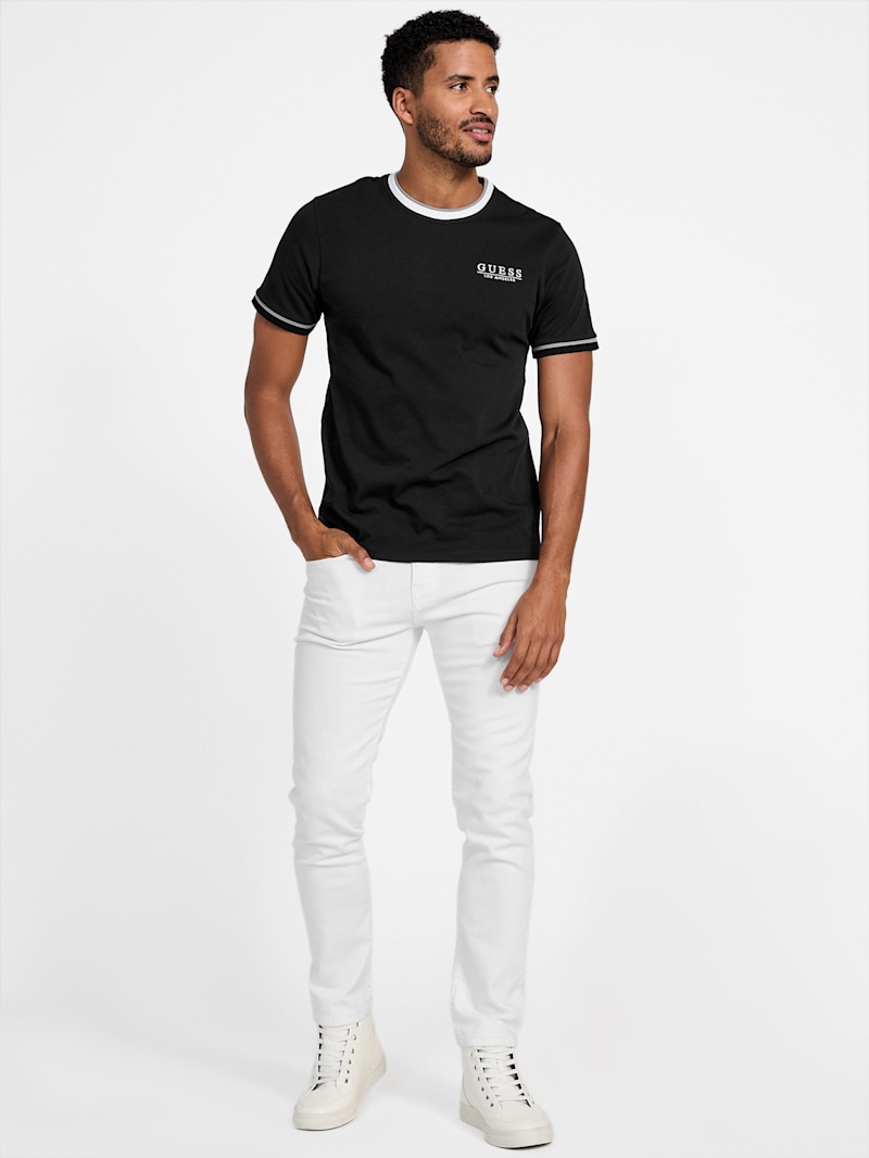 XG　Crew Neck Tee BLK &WHT(M) Tie-Dye Crew Neck Tee（XS） – XGALX OFFICIAL SHOP