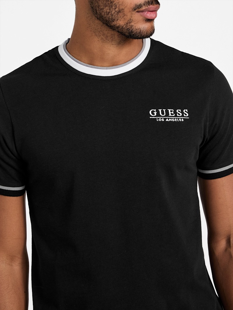 ★送料・関税込★Black up★Standard U neck T-shirt AK LOGO MOCKNECK T-SHIRT | AKINGS