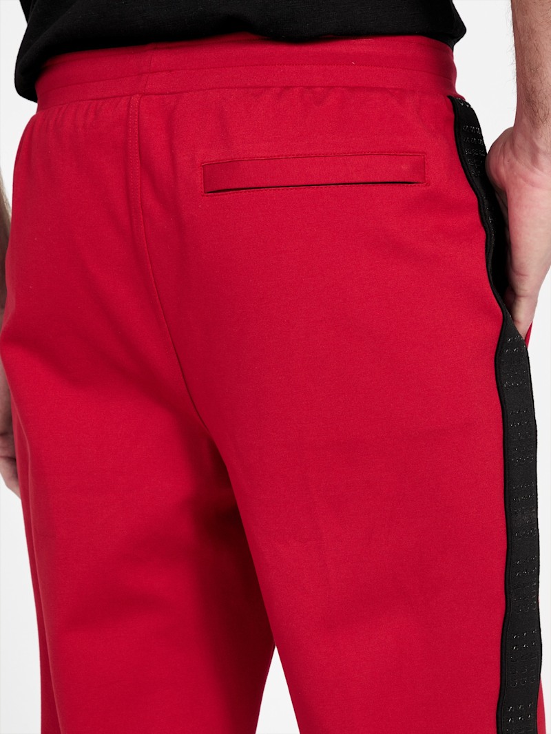 Ismael Logo-Tape Color-Block Joggers