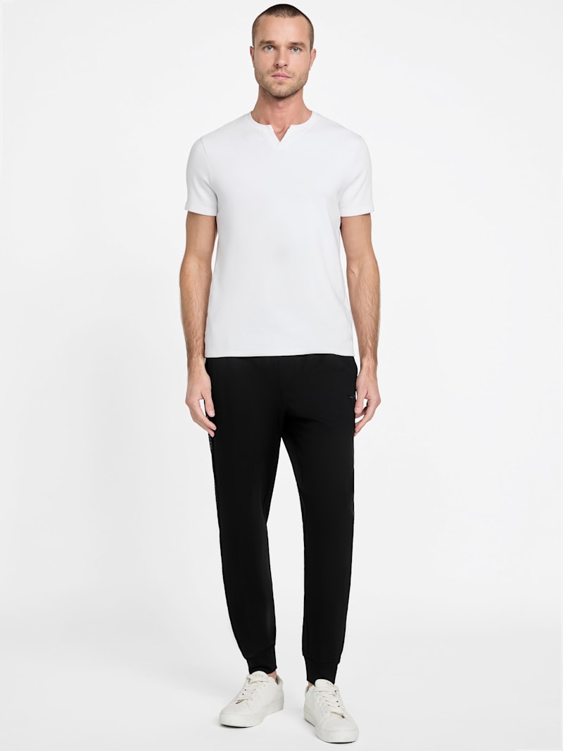 Ismael Logo-Tape Color-Block Joggers