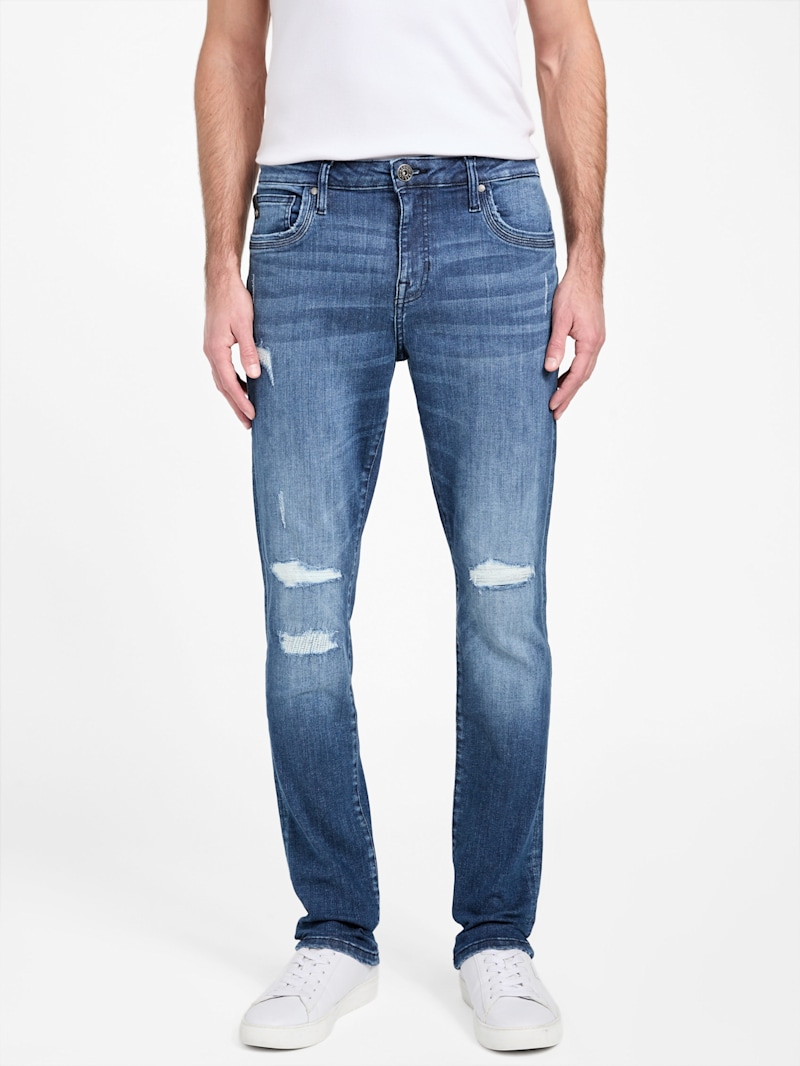 Brownson Destroyed Skinny Jeans | GUESS Factory