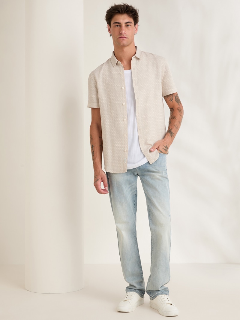 Jack Textured Shirt | GUESS Factory