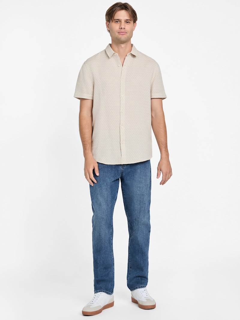 よし Jack Textured Shirt | GUESS Factory