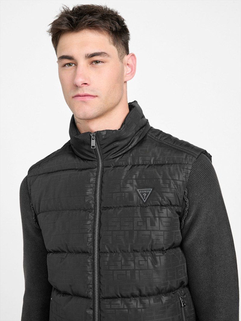 Eco Franky Padded Vest | GUESS Factory