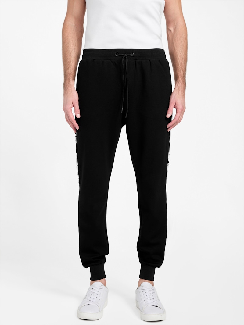 Erwin Logo-Tape Joggers | GUESS Factory