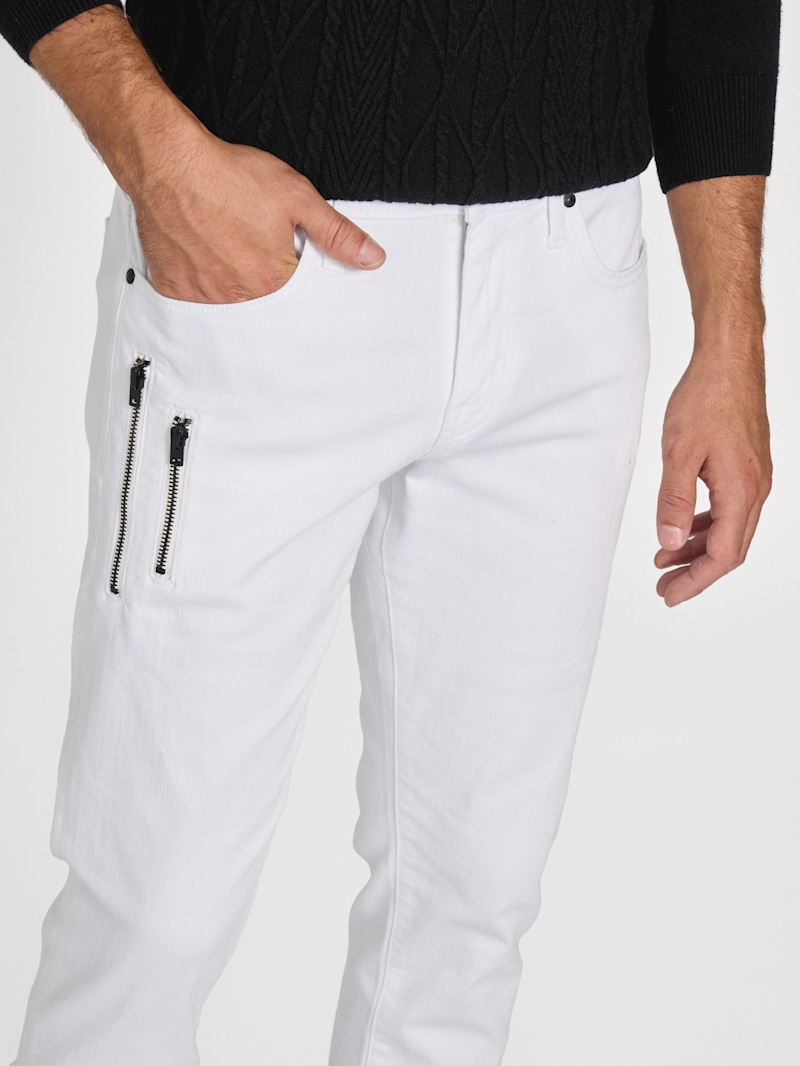 ゆん Bennet Padded Faux-Leather Jacket | GUESS Factory