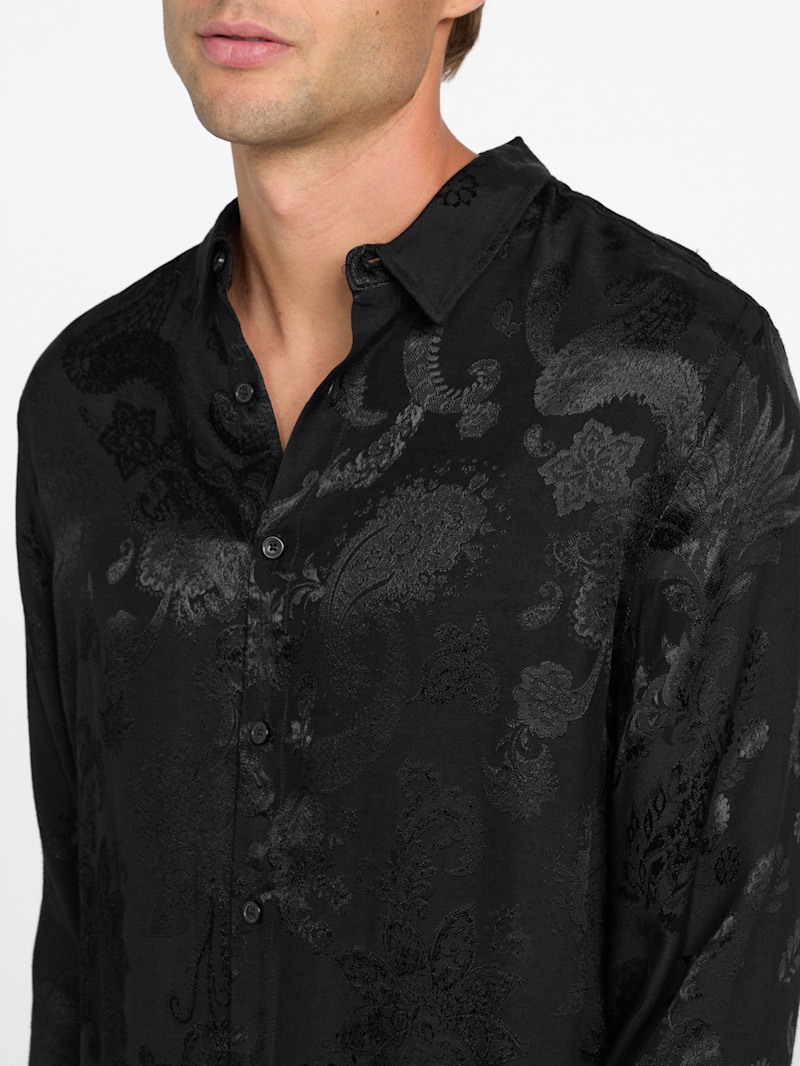 Aloe Paisley Shirt | GUESS Factory