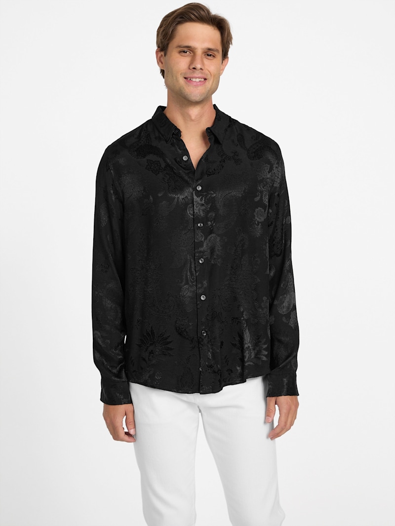 Aloe Paisley Shirt | GUESS Factory
