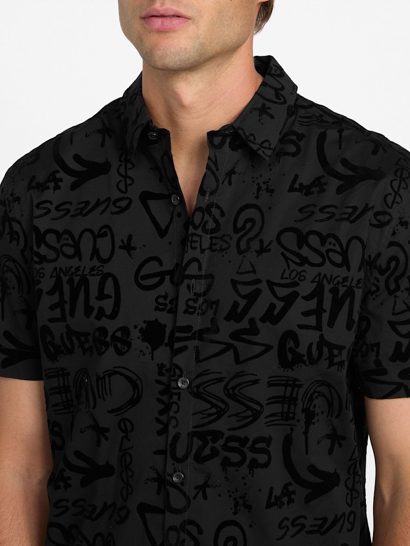 Kygo Graffiti Logo Shirt | GUESS Factory