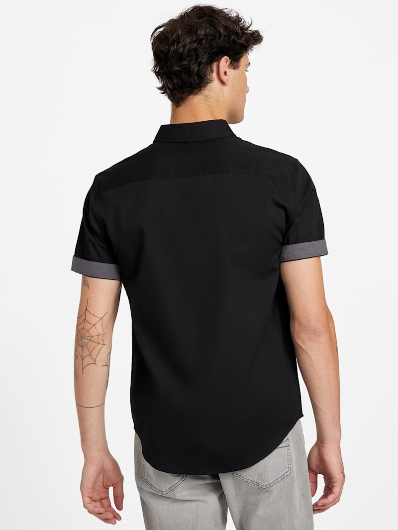 Tavin Poplin Shirt | GUESS Factory