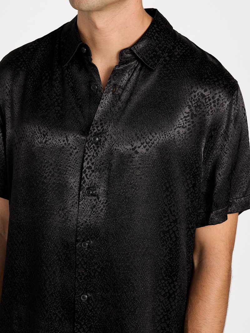 Leonardo Pattern Shirt | GUESS Factory