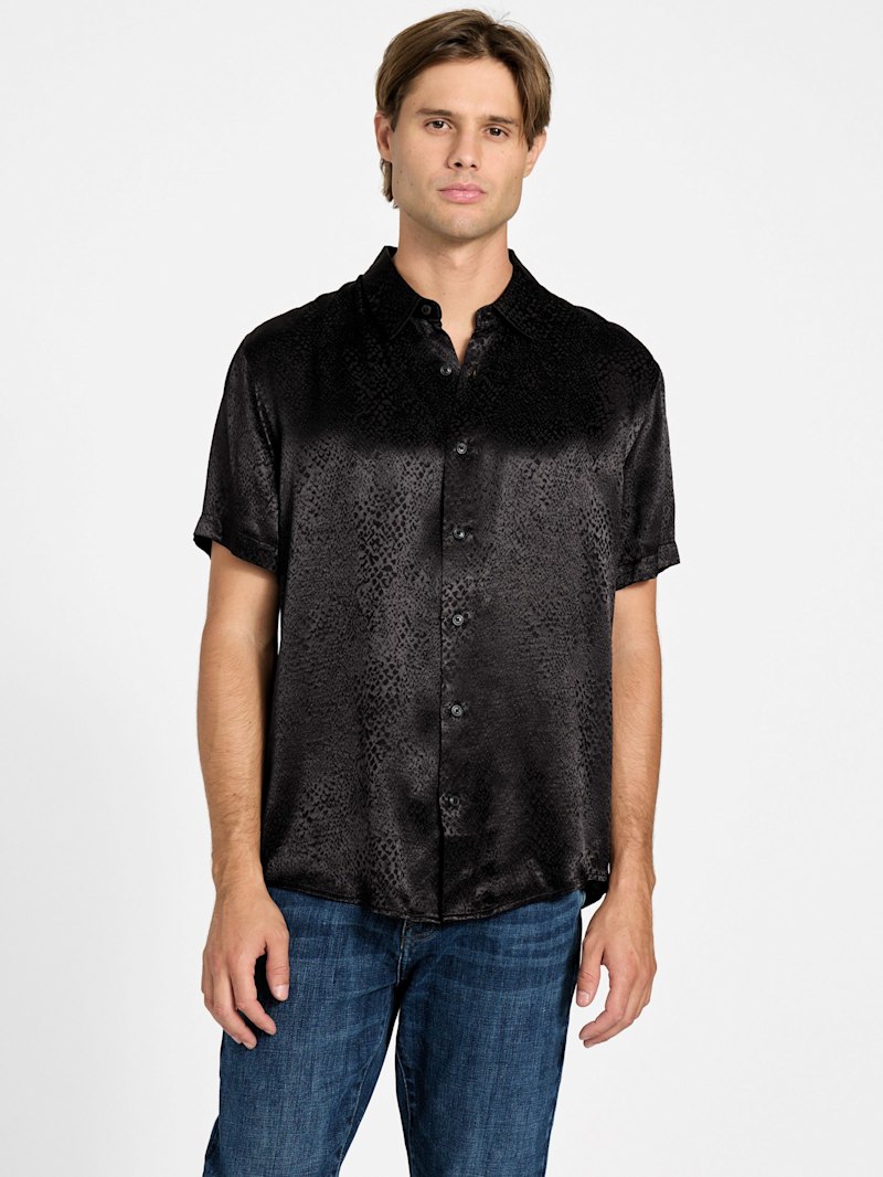 Leonardo Pattern Shirt | GUESS Factory