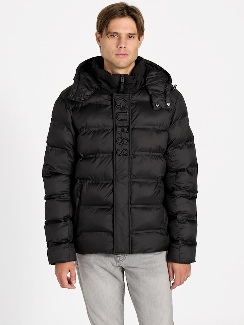 ！Haru！ Eco Charles Puffer Jacket | GUESS Factory Ca