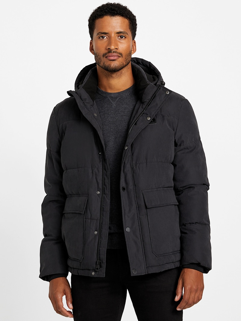 Eco Mattie Puffer Jacket | GUESS Factory