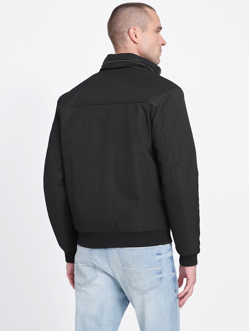 Tosh Hidden Hooded Jacket | GUESS Factory Ca