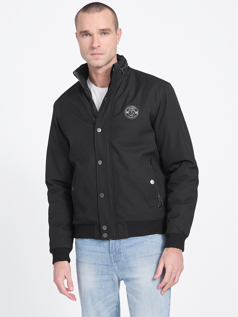 Tosh Hidden Hooded Jacket | GUESS Factory
