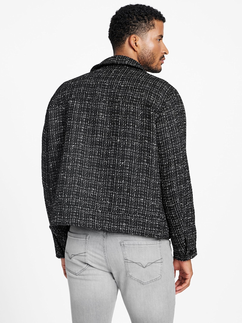 Taylor Jacquard Jacket | GUESS Factory