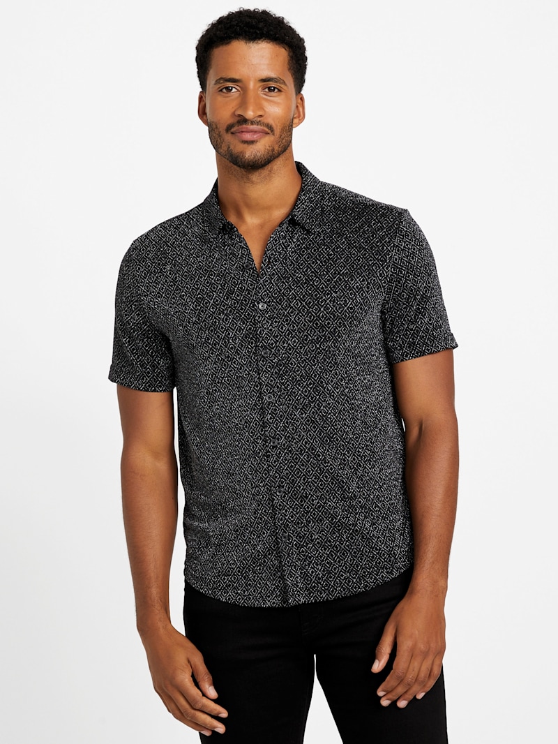 Miguel Nylon Shirt | GUESS Factory