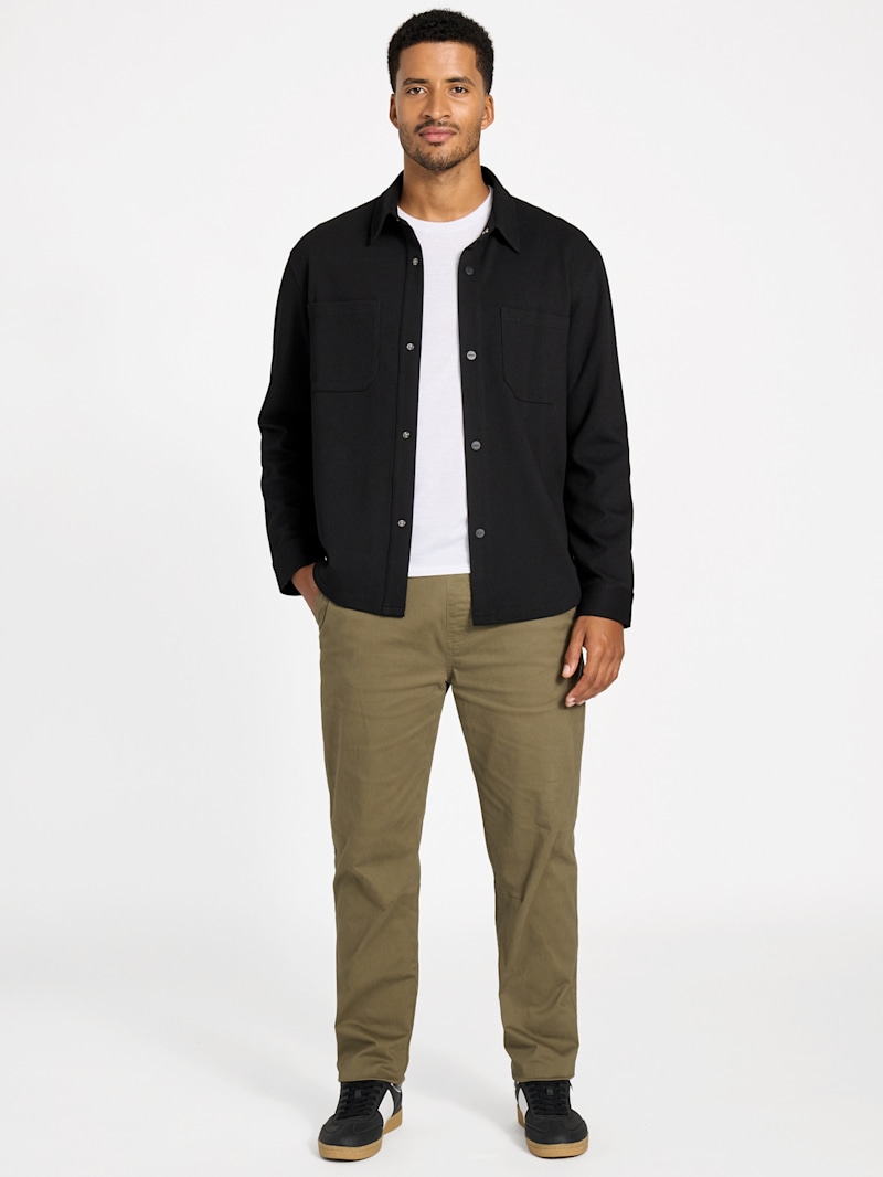 Giovanni Textured-Knit Pocket Shirt | GUESS Factory