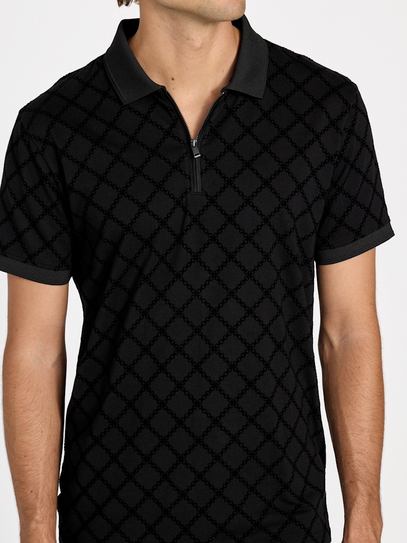 トップス TTT_MSW Diamond Knit Polo black L トップス TTT_MSW Diamond Knit Polo black L TTT MSW DIAMOND