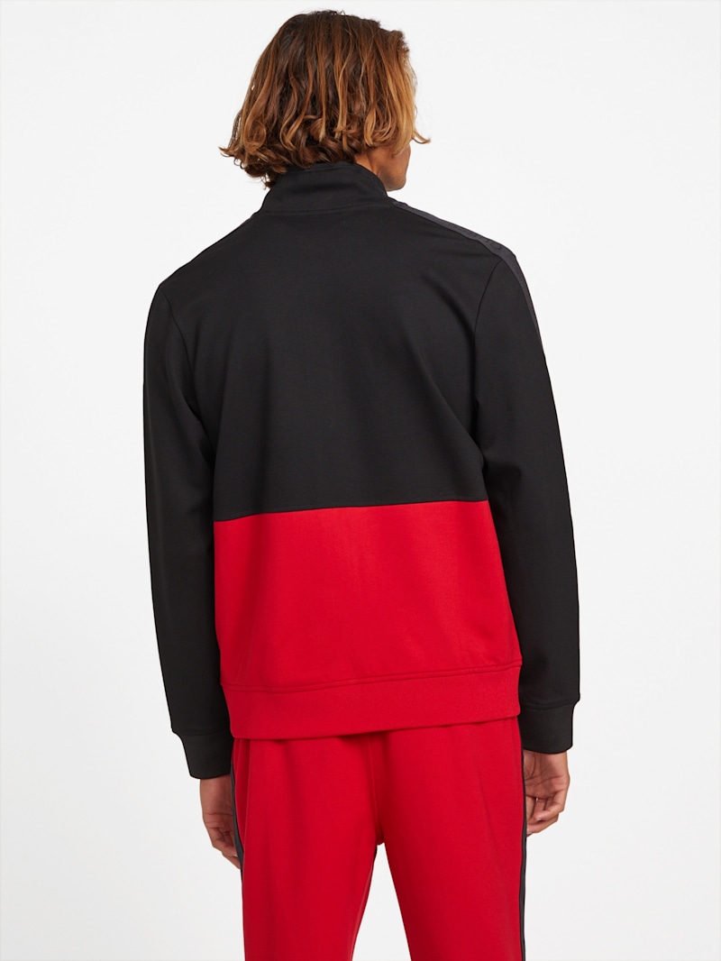 Genaro Color-Block Zip Jacket | GUESS Factory