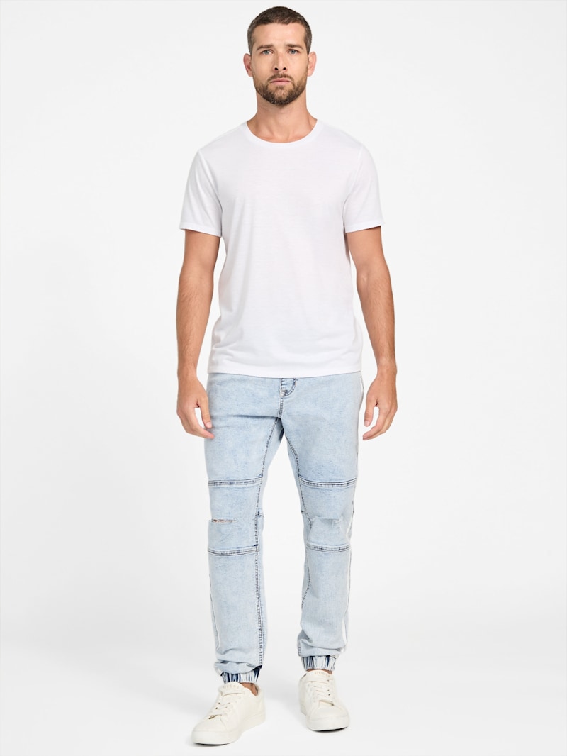 Saun Denim Joggers | GUESS Factory