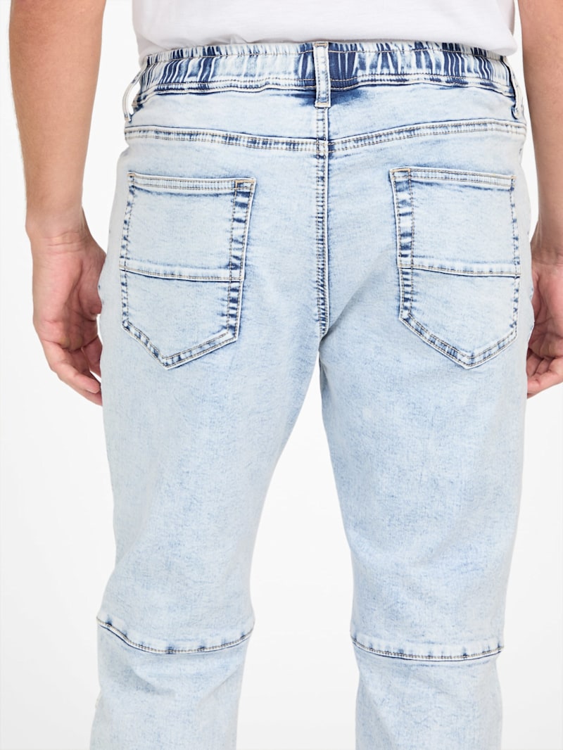 Saun Denim Joggers | GUESS Factory