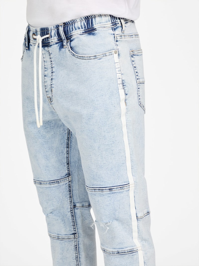 Saun Denim Joggers | GUESS Factory