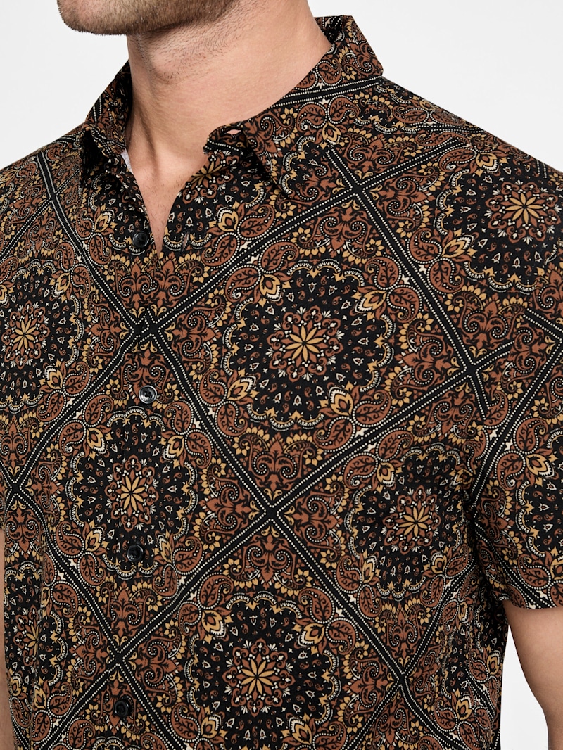 Lee Medallion Shirt | GUESS Factory