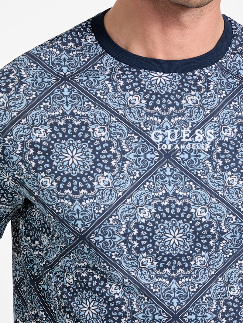 Eco Lee Bandana Tee | GUESS Factory
