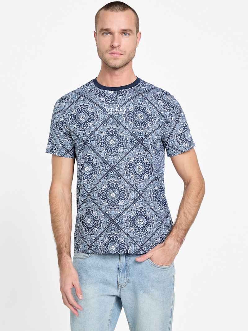 Eco Lee Bandana Tee | GUESS Factory