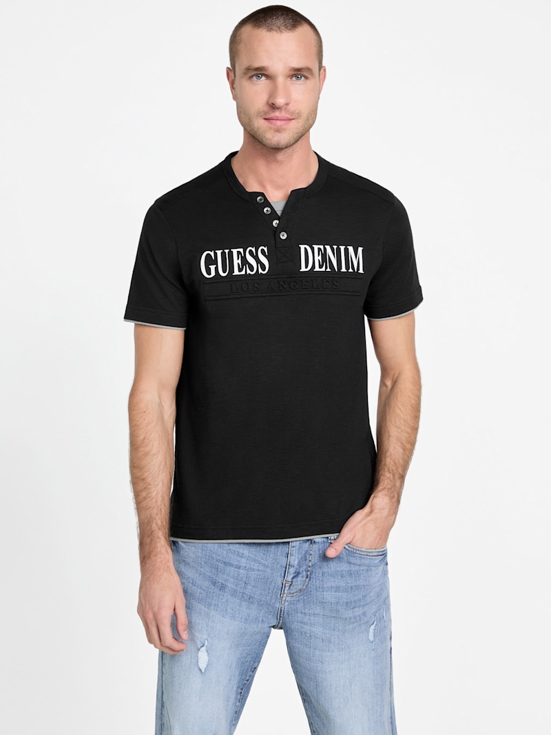 TBPR HENLEY NECK T-SHIRT 新品 Henley Tee - Non-Branded – INTO THE AM