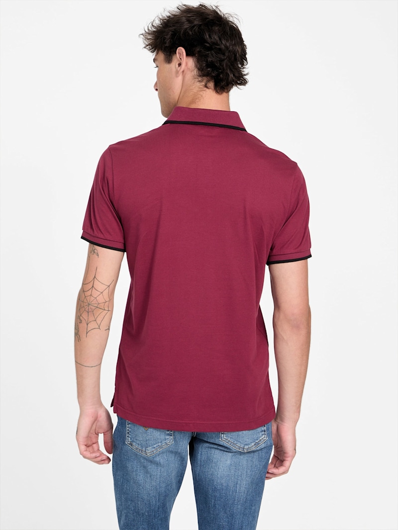 Poloさま Cotton and silk polo shirt | Gutteridge | Men's Sweaters