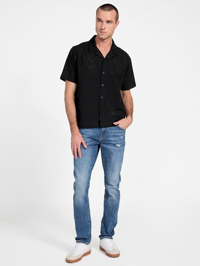 Bacari Short-Sleeve Shirt | GUESS Factory