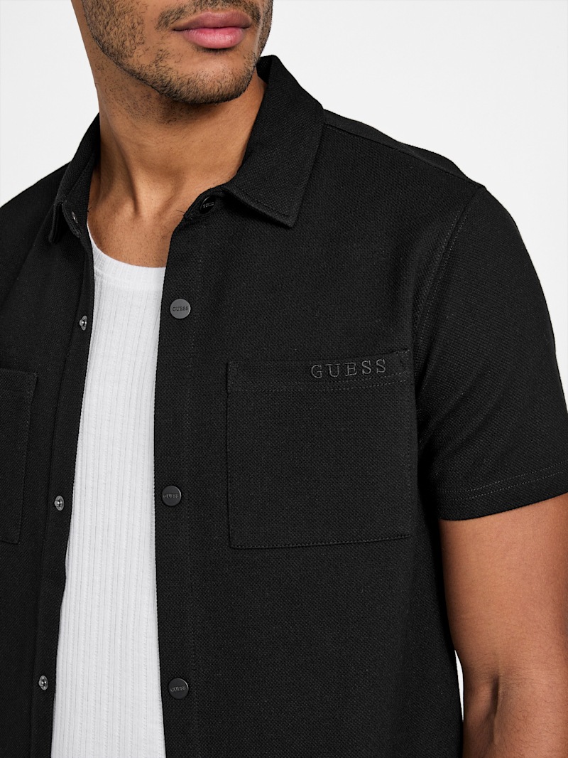 Giovanni Texture Shirt | GUESS Factory