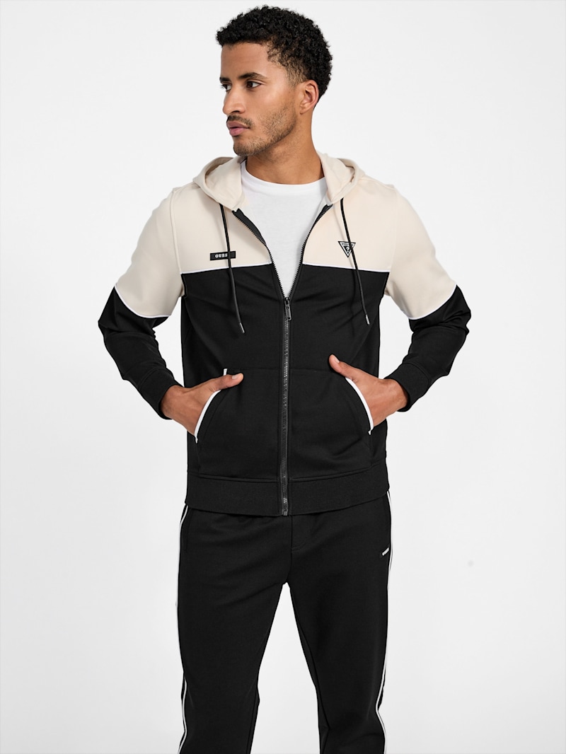 Cesar Full-Zip Hoodie | GUESS Factory