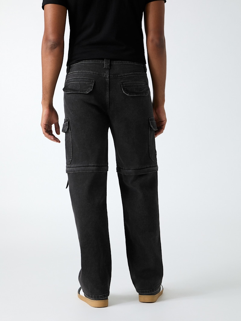 Zip Off Baggy Cargo | GUESS Factory