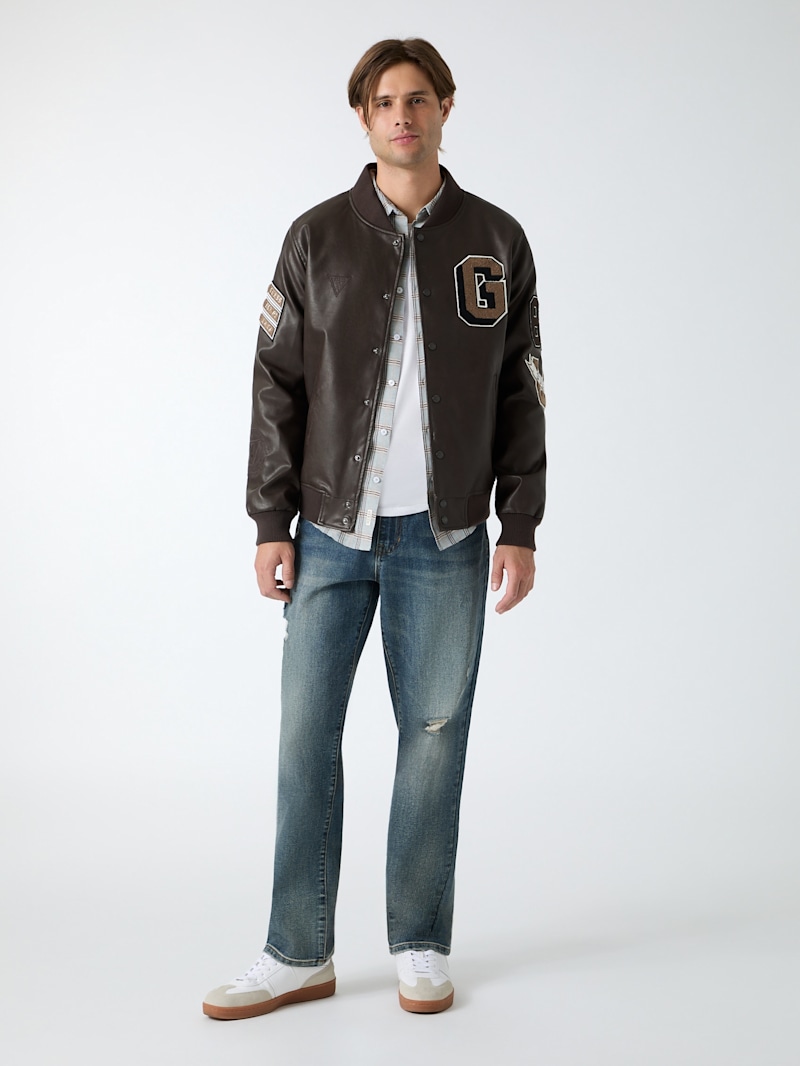 Lark Varsity Jacket | GUESS Factory