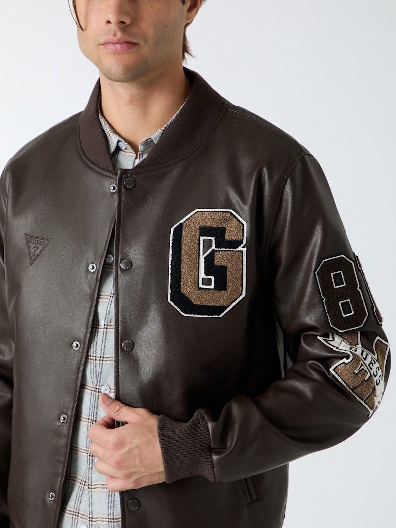 Lark Varsity Jacket | GUESS Factory