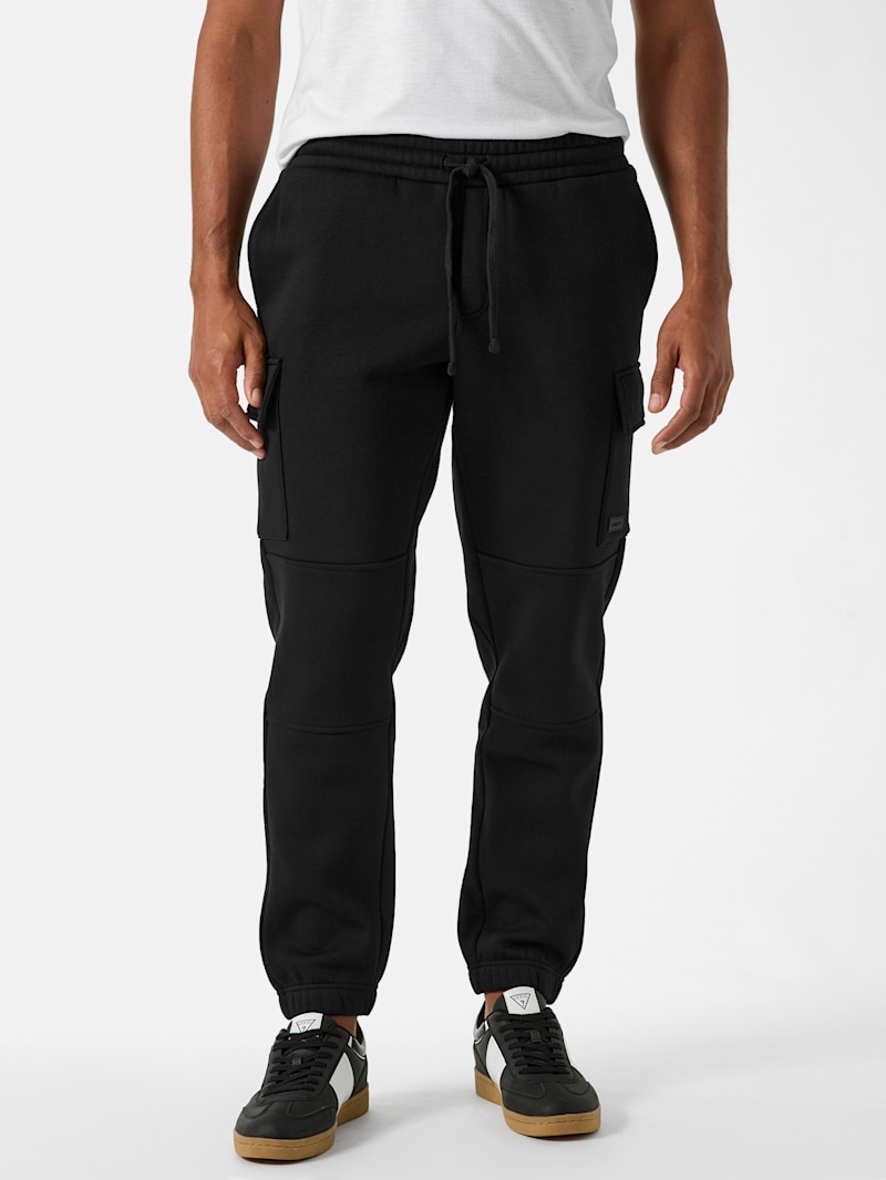 Joel Cargo Fleece Joggers | GUESS Factory