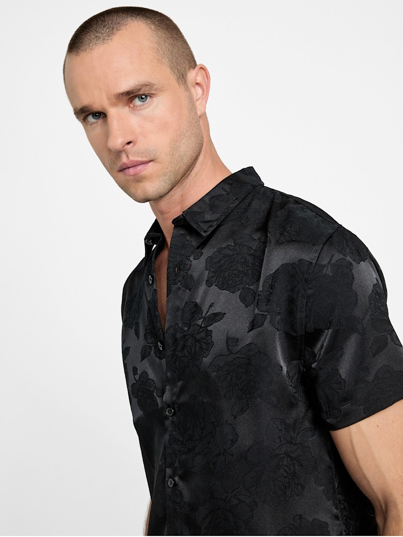 Randy Woven Floral Shirt | GUESS Factory