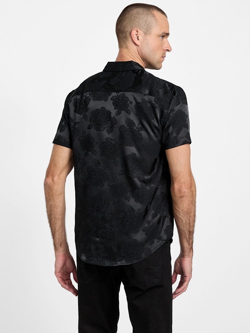 Randy Woven Floral Shirt | GUESS Factory