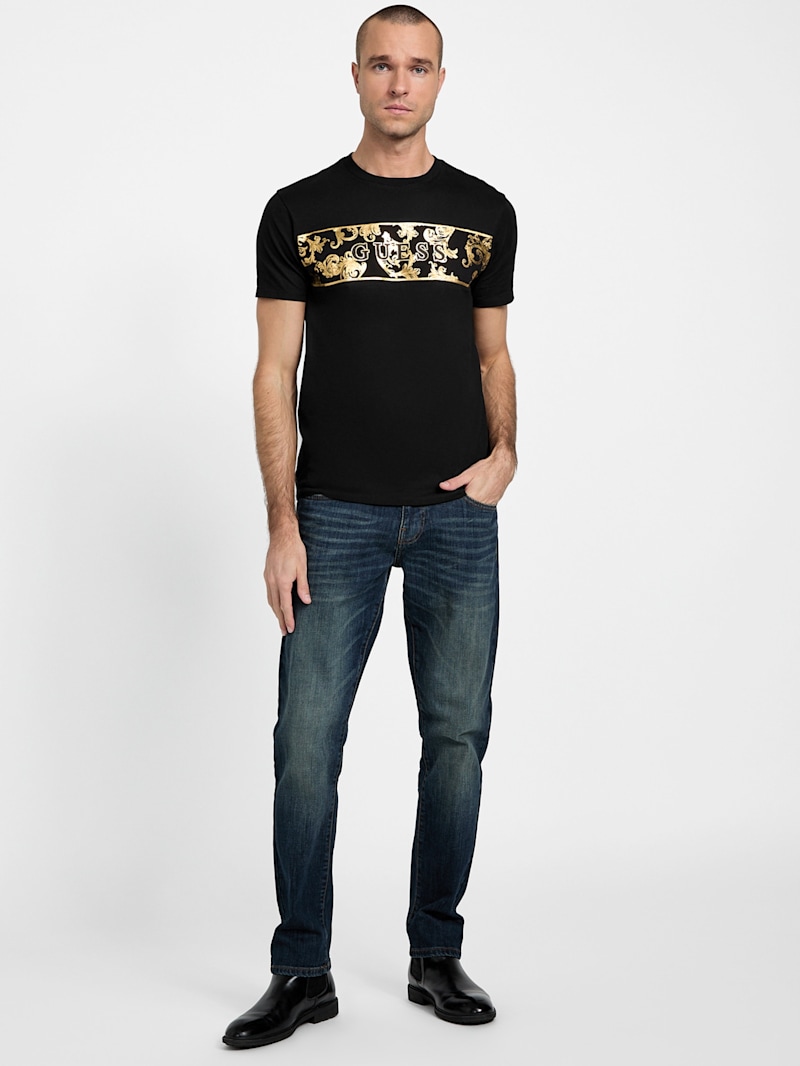 エクセルヒューマン Elden Crewneck Tee | GUESS Factory