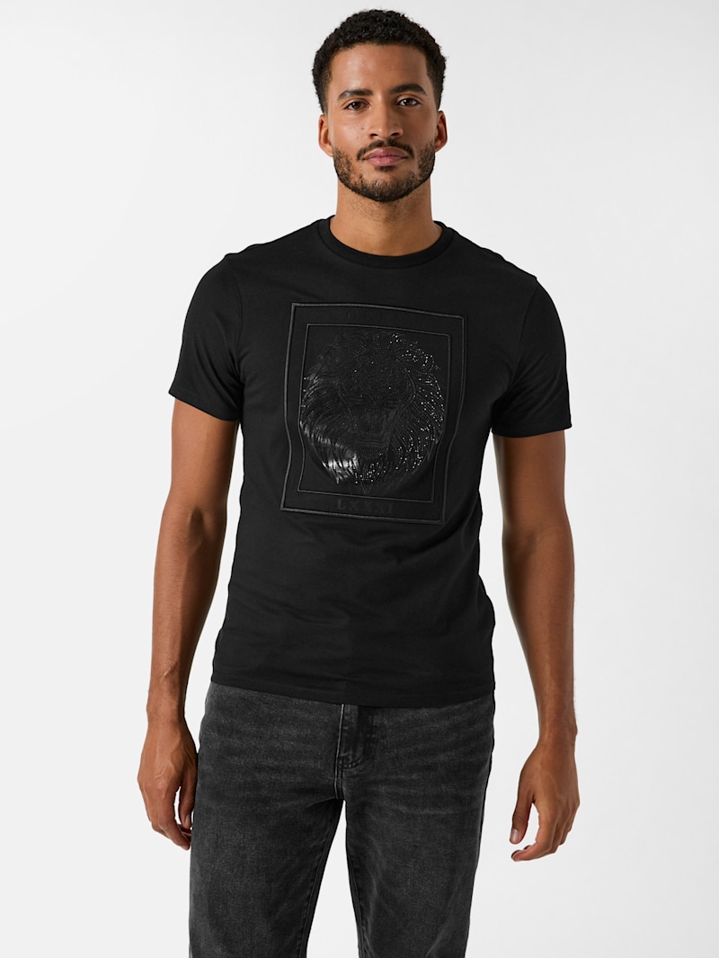 Quix Crewneck Tee | GUESS Factory